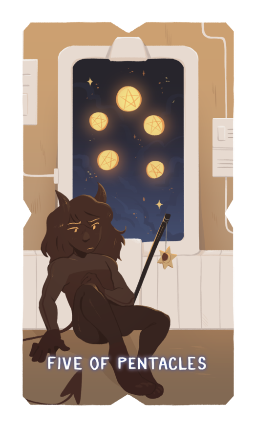 Five of Pentacles