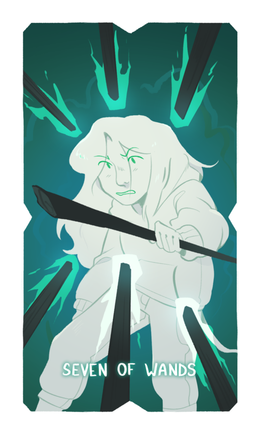 Seven of Wands