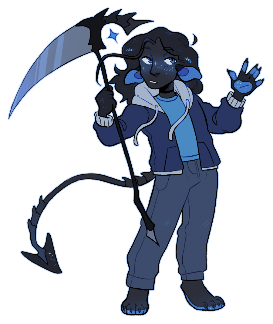 Fullbody of Altair with his scythe