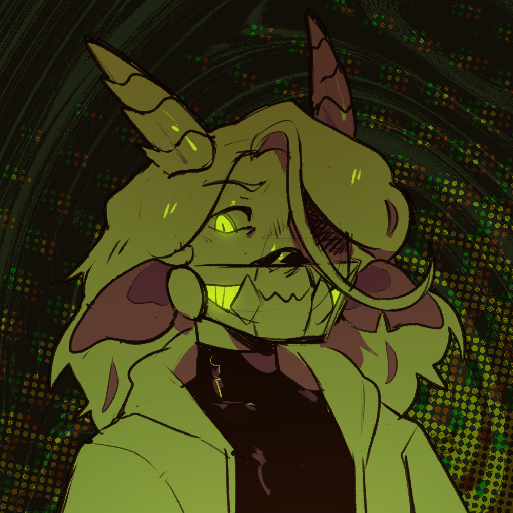 Limited color bust of Symbiote being spooky
