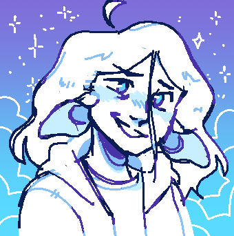An uncolored headshot of Jake